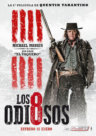 Imagen de Los Odiosos ocho (Cartel personajes español)