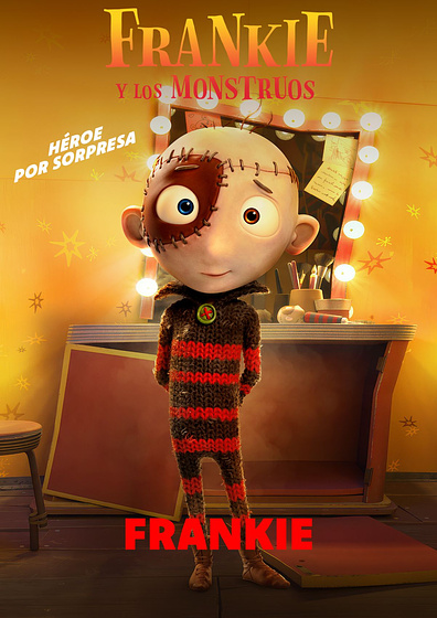 Imagen de frankie-y-los-monstruos (Cartel personajes español)