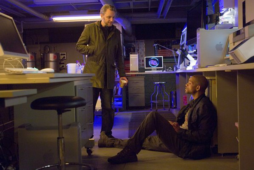 Will Smith y Francis Lawrence en Soy Leyenda
