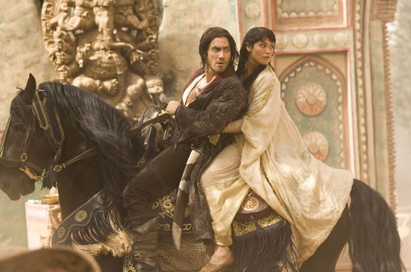 Jake Gyllenhaal y Gemma Arterton en Prince of Persia: Las arenas del tiempo