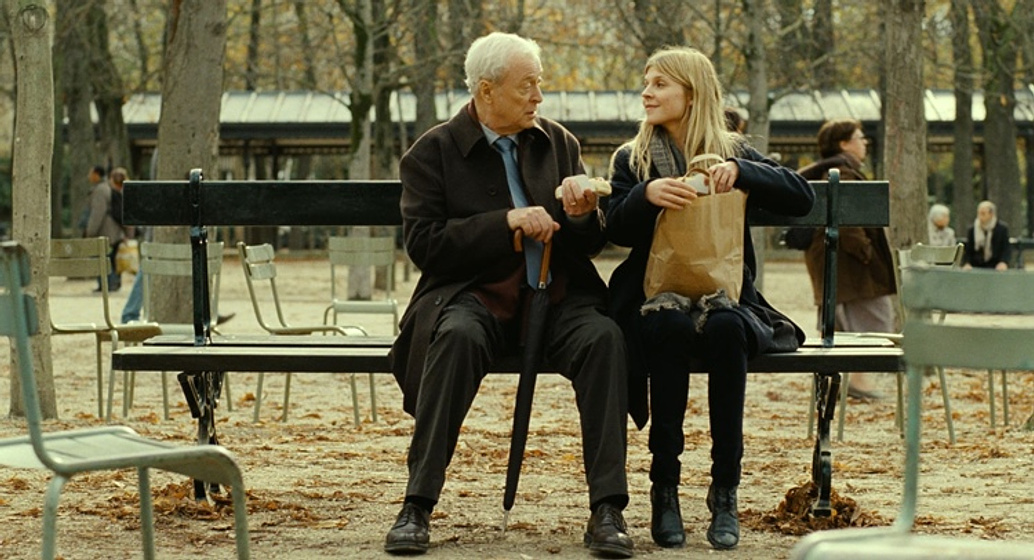 Michael Caine y Clémence Poésy en Mi Amigo Mr. Morgan