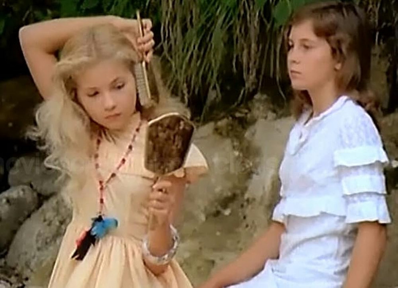 Lara Wendel y Eva Ionesco en maladolescencia