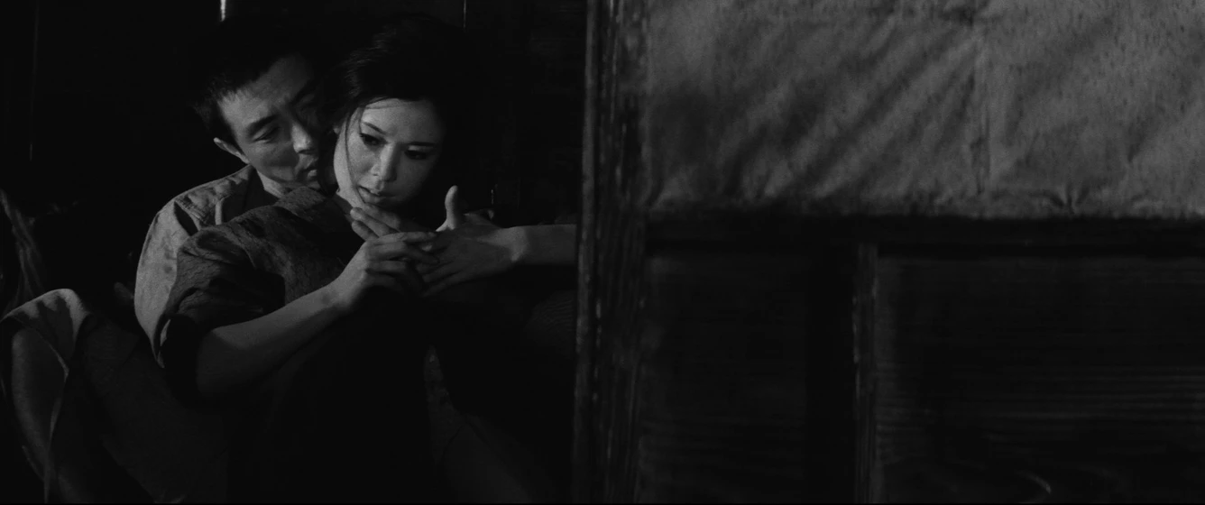 Ayako Wakao y Takahiro Tamura en la-esposa-del-dr-hanaoka