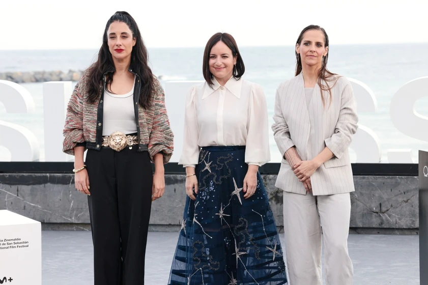 Francisca Lewin, Maite Alberdi y Elisa Zulueta en el-lugar-de-la-otra (Festival de San Sebastián. Septiembre 2024)
