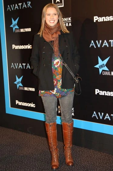 Manuela Vellés en avatar (Premiere en Madrid.diciembre 2009)