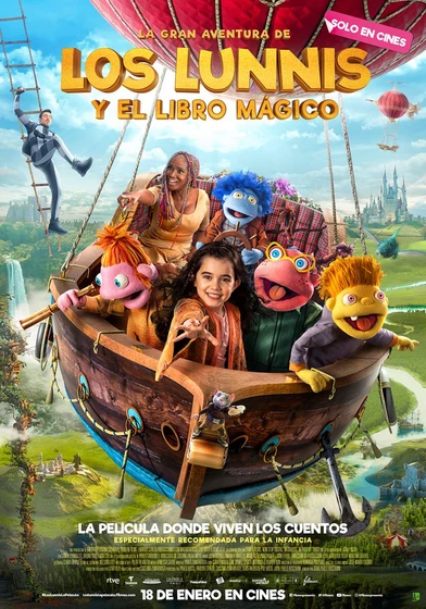 Imagen de la-gran-aventura-de-los-lunnis-y-el-libro-magico (Cartel español)