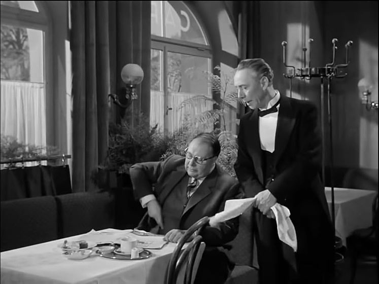 Heinz Erhardt y Rudolf Platte en Der Haustyrann