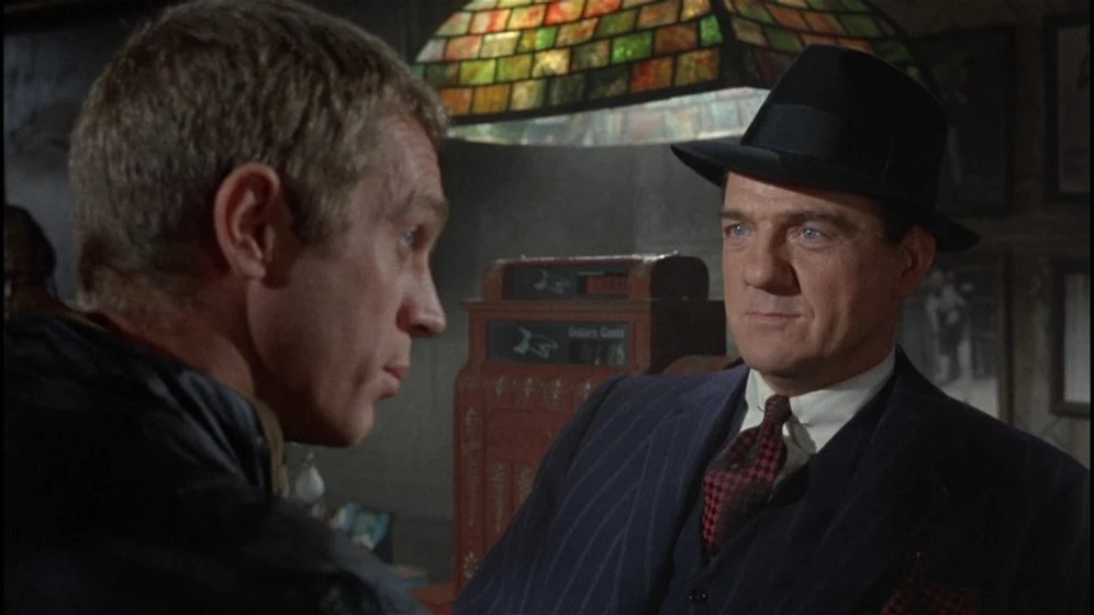 Steve McQueen en El rey del juego