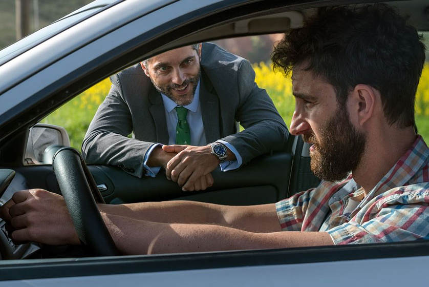Dani Rovira y Joaquín Furriel en Taxi a Gibraltar
