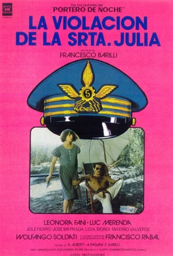 Poster de La Violación de la Señorita Julia