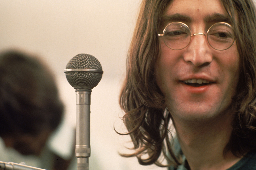 John Lennon en Let It Be