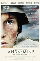 poster of movie Land of mine. Bajo la Tierra
