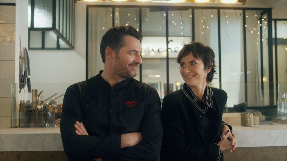 Géraldine Pailhas y Arnaud Ducret en En su Punto