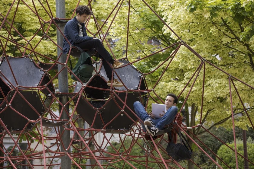 Vincent Lacoste y William Lebghil en mentes-brillantes