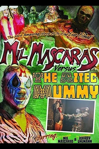 Poster de Mil Máscaras Contra la Momia Azteca