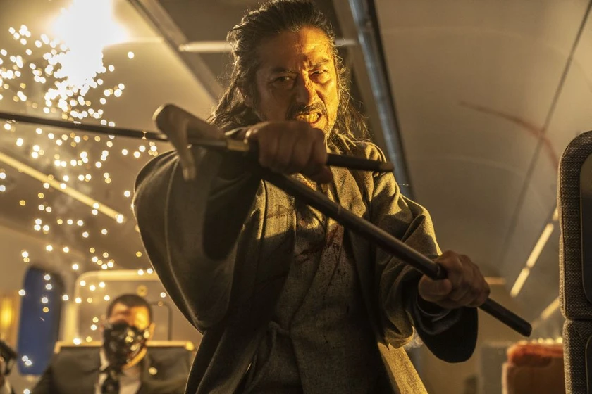 Hiroyuki Sanada en bullet-train