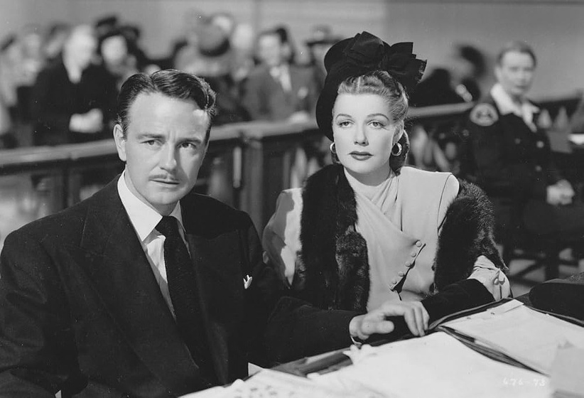 Ann Sheridan y Lew Ayres en la-infiel