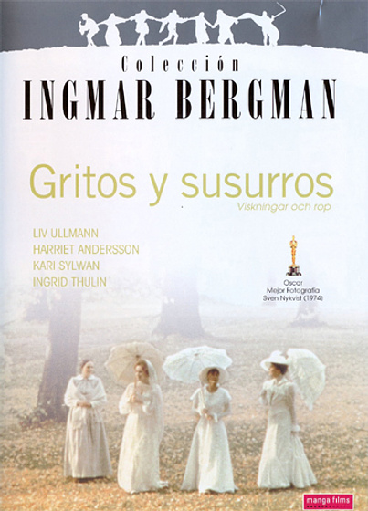 Imagen de Gritos y Susurros (Carátula DVD español)
