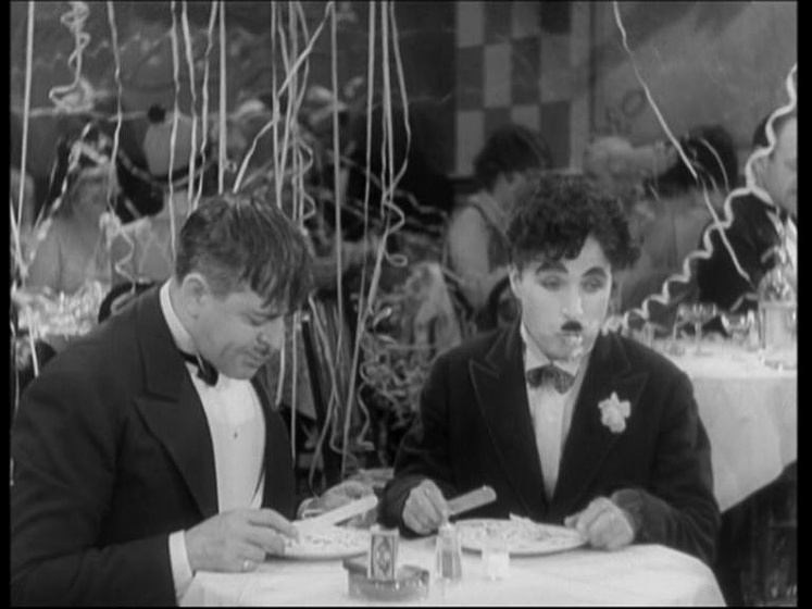 Charles Chaplin en Luces de la ciudad