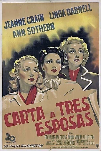 Poster de Carta a tres esposas