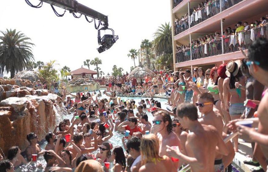 Imagen de Spring Breakers (En el set de rodaje)