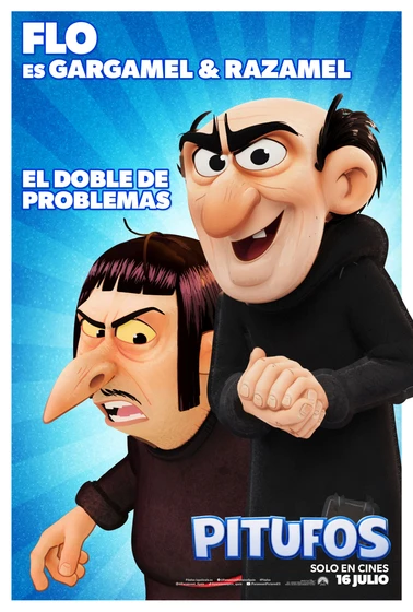 Imagen de pitufos (Cartel personajes español)
