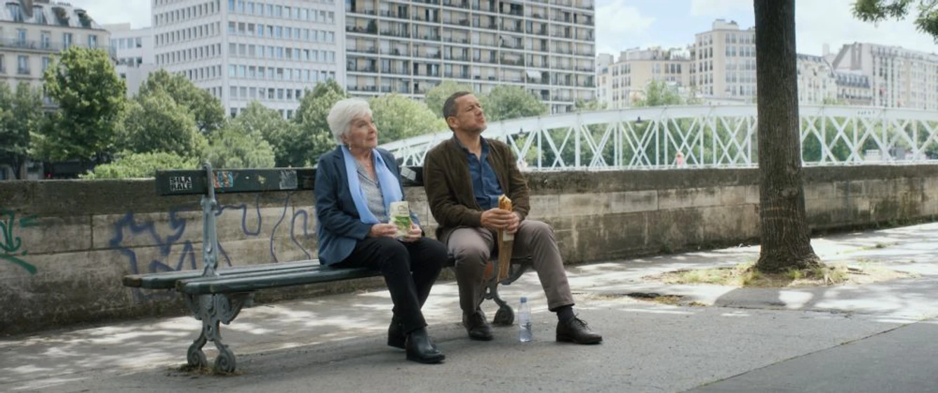 Line Renaud y Dany Boon en un-paseo-con-madeleine