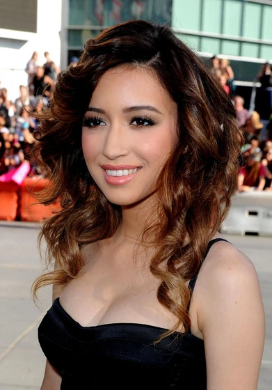 Christian Serratos en La saga Crepúsculo: Eclipse (Premiere Los Ángeles)