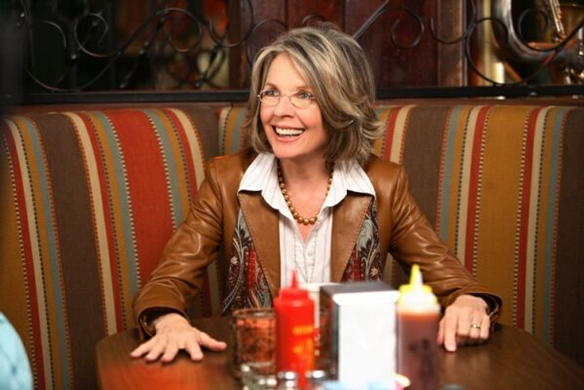 Diane Keaton en Tres mujeres y un plan