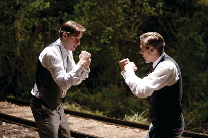 George Clooney y John Krasinski en ella-es-el-partido