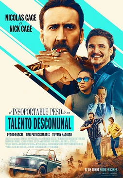 poster of movie El Insoportable Peso de un talento descomunal