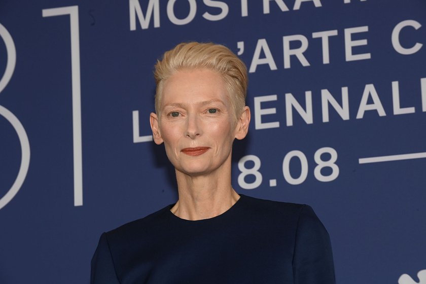 Tilda Swinton en La Habitación de al Lado (Festival de Venezia. Septiembre 2024)
