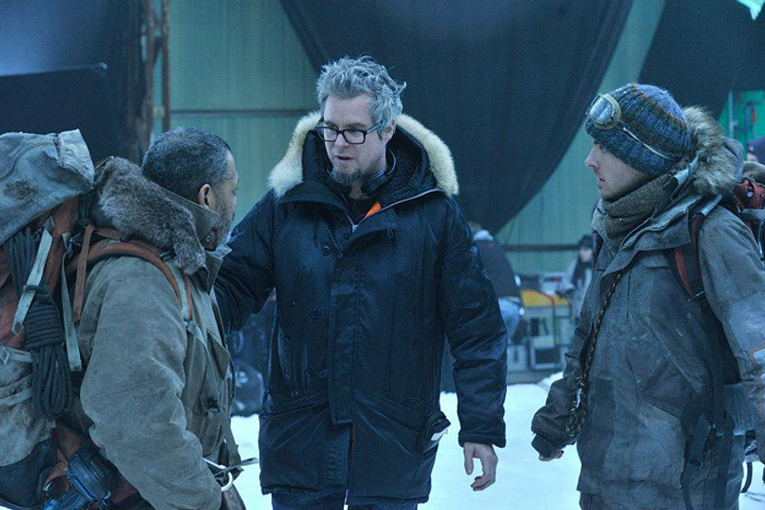 Laurence Fishburne, Kevin Zegers y Jeff Renfroe en Colonia V