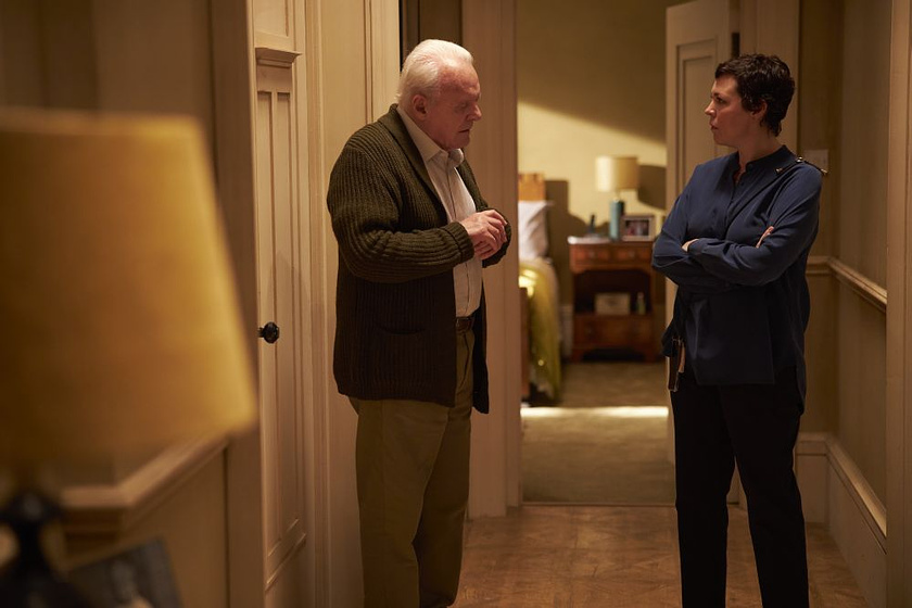 Anthony Hopkins y Olivia Colman en El Padre