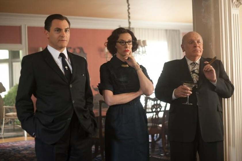 Anthony Hopkins, Toni Collette y Michael Stuhlbarg en Hitchcock