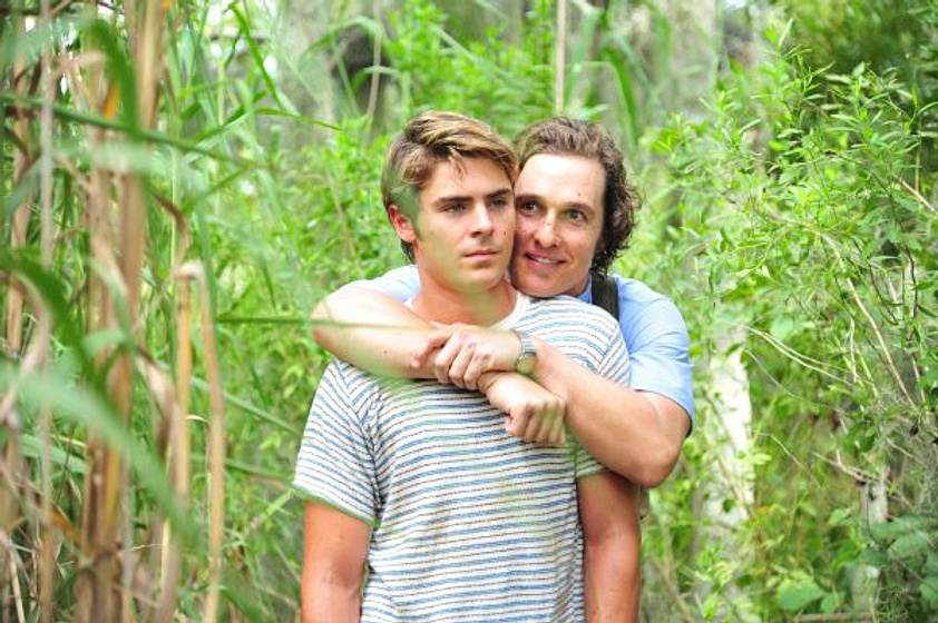 Matthew McConaughey y Zac Efron en El Chico del periódico (The Paperboy)