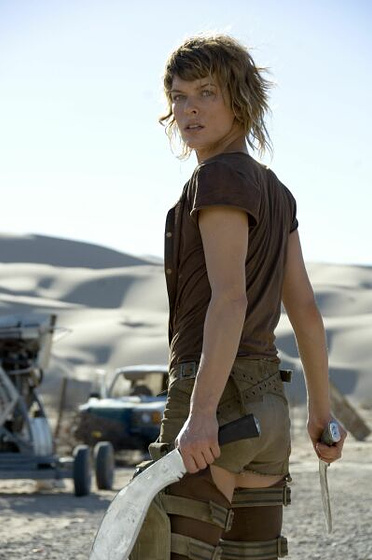 Milla Jovovich en Resident Evil: Extinción