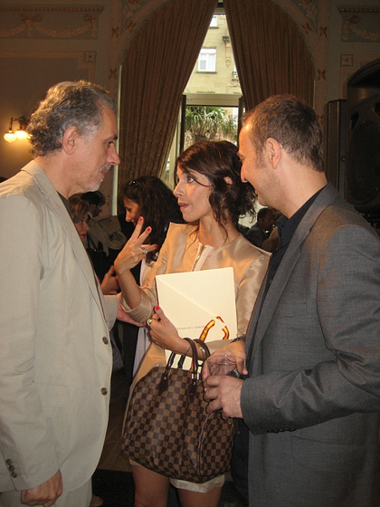 Fernando Trueba y Maribel Verdú en Tonto quien lo lea (Premio Nacional de Cinematografía 2009)