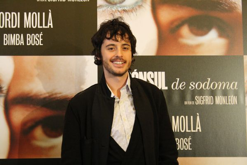 Javier Veiga en El Cónsul de Sodoma (PREMIERE.MADRID.DIC09)