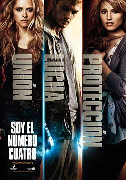 poster of movie Soy el número cuatro