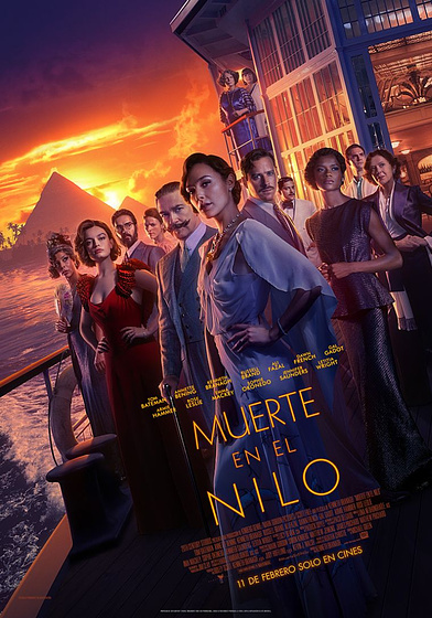 Imagen de Muerte en el Nilo (Cartel final español)