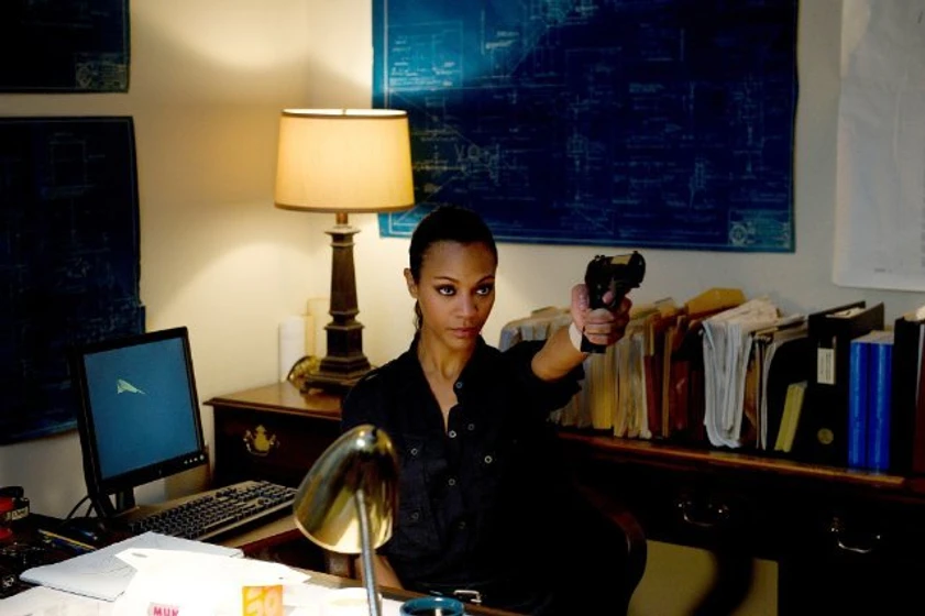 Zoe Saldana en colombiana
