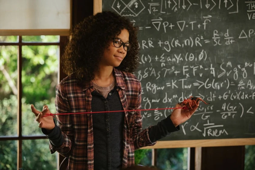 Storm Reid en un-pliegue-en-el-tiempo