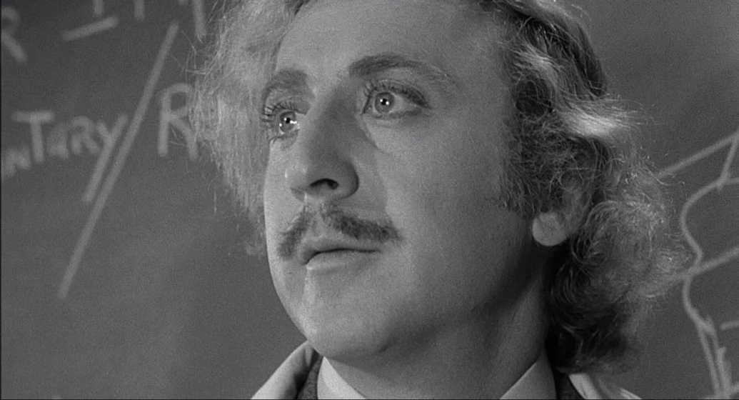 Gene Wilder en El Jovencito Frankenstein