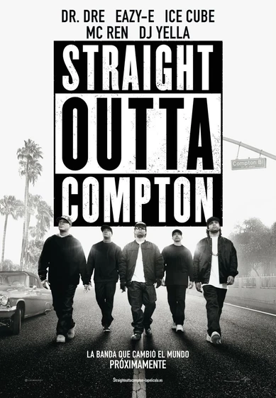 Imagen de straight-outta-compton (Cartel teaser español)