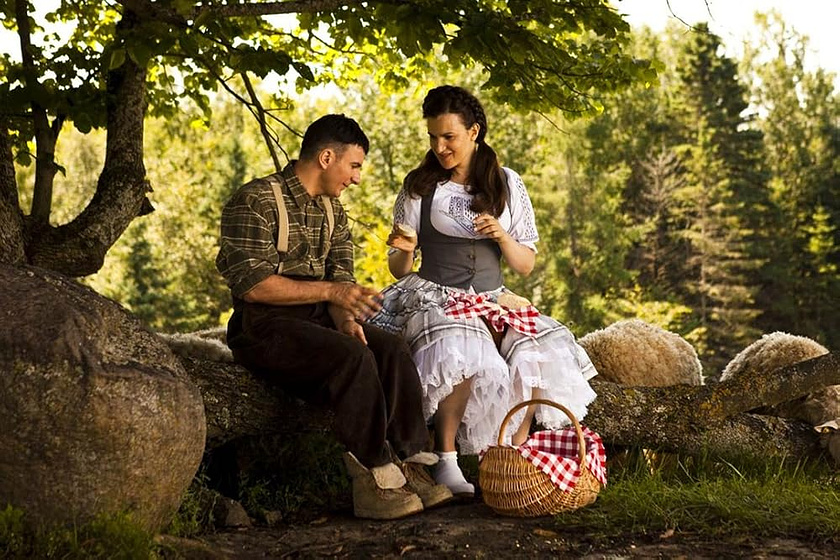 Armelle y Michaël Youn en fatal-2010