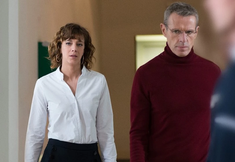 Lambert Wilson y Céline Sallette en corporate