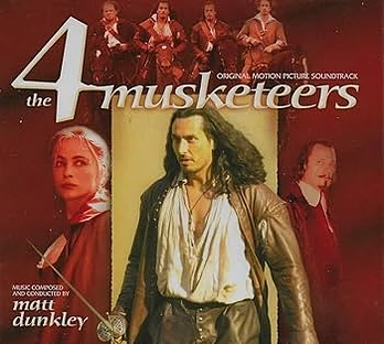 Carátula de la banda de sonido de D'Artagnan y los Tres Mosqueteros