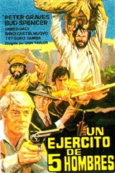 Imagen de un-ejercito-de-cinco-hombres (Cartel)