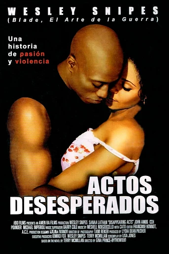 Poster de Actos desesperados